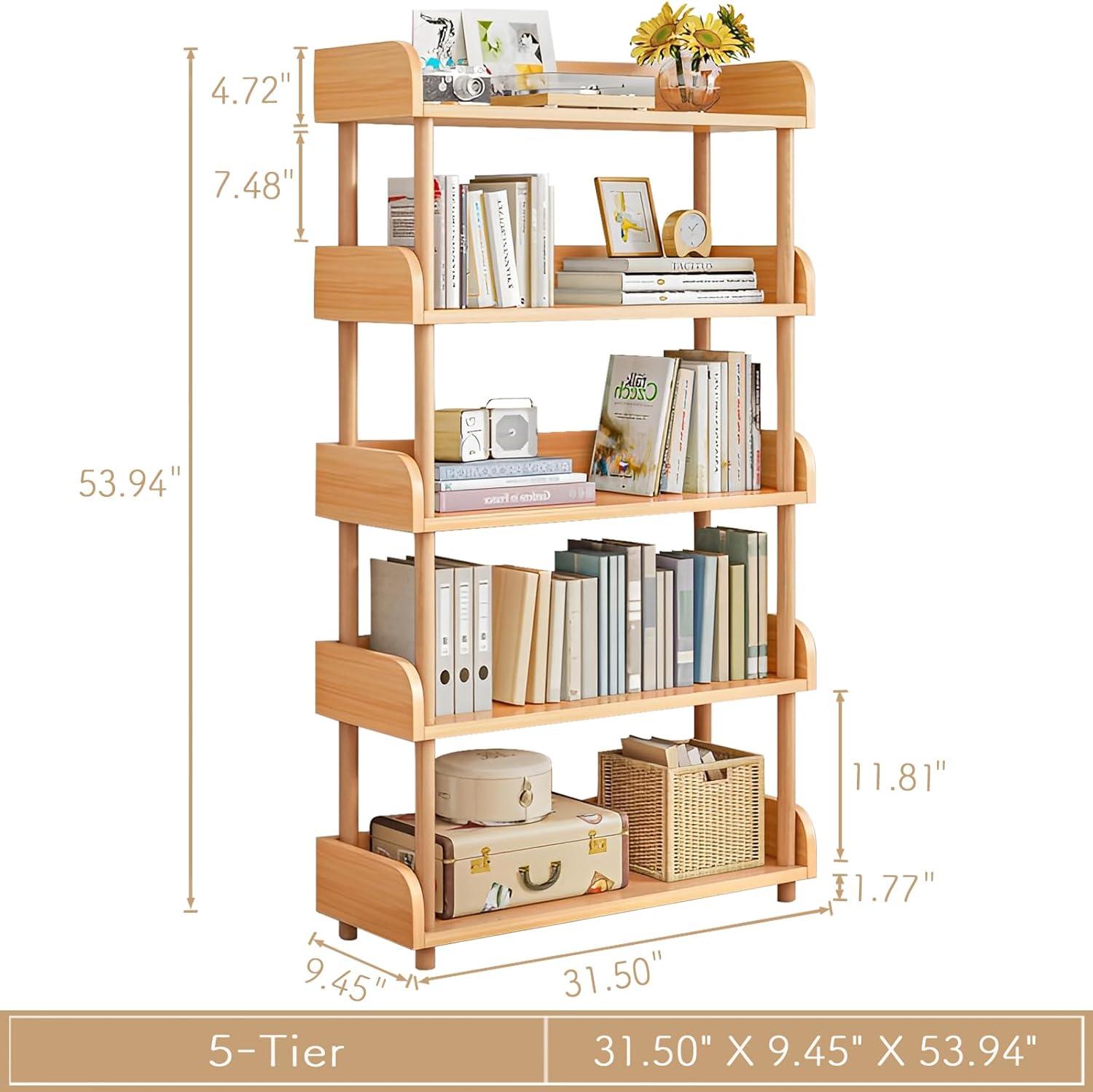 Bookcase View 2