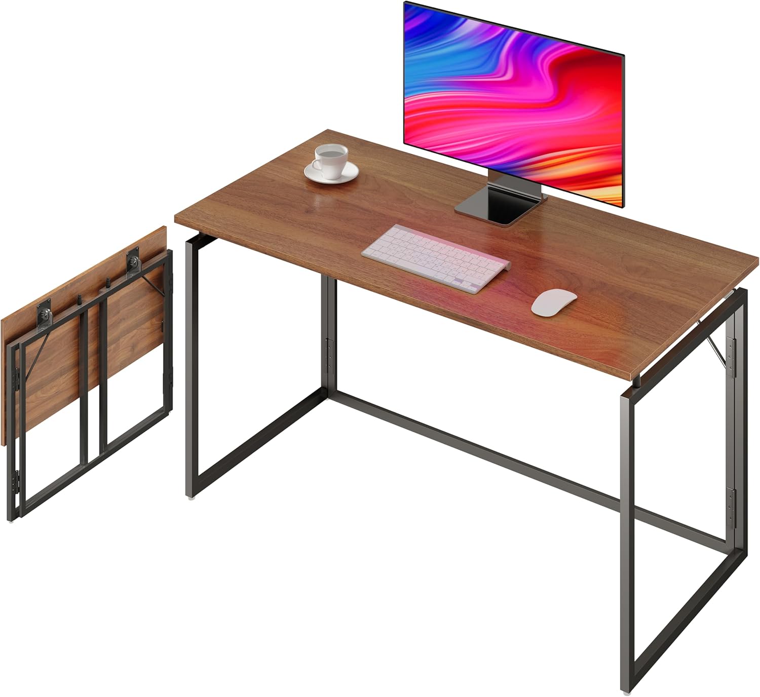 Folding Desk - 31.5 Wood Top