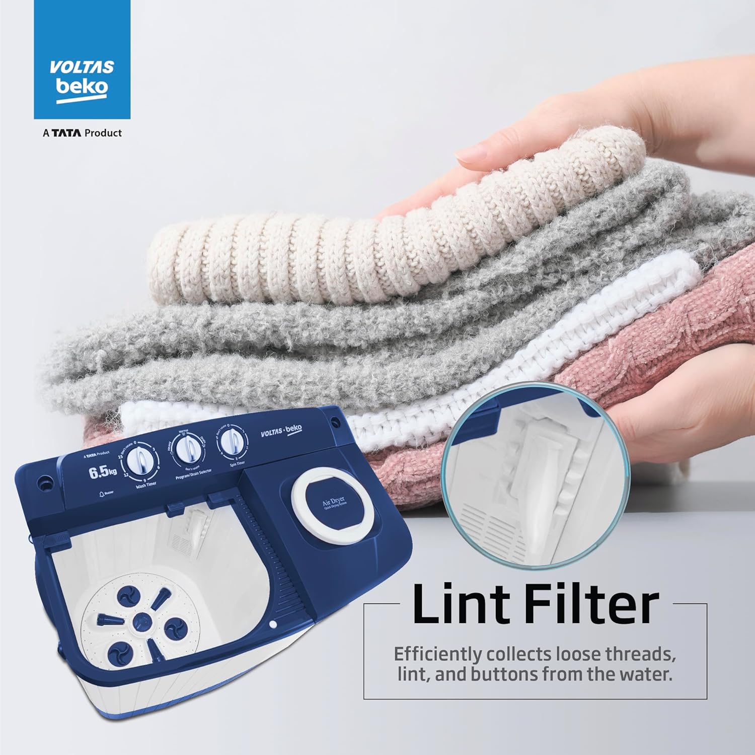 Voltas Washing Machine View 4